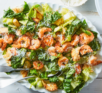 Grilled Shrimp Caesar Salad with Tutipis Marinade