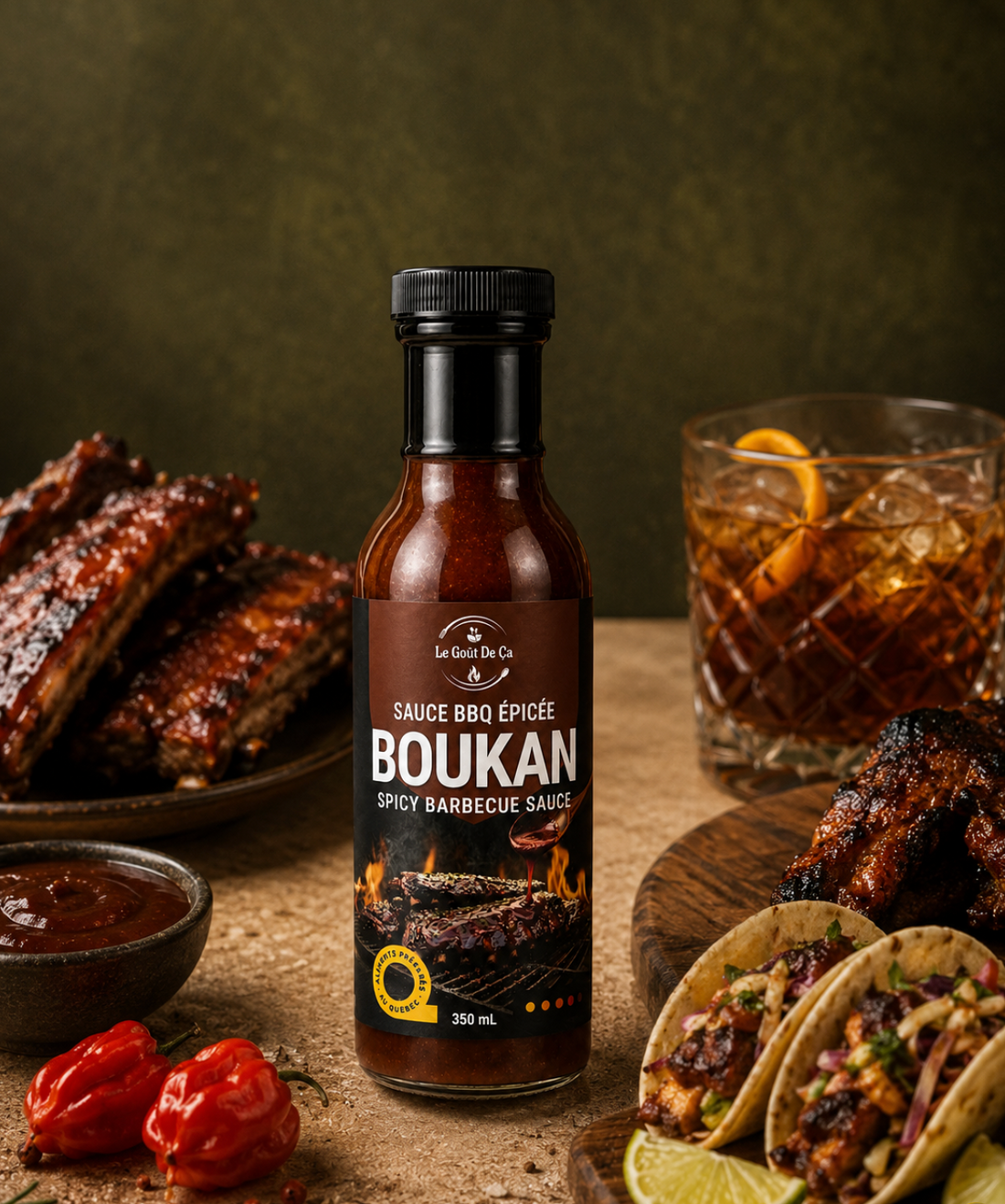BOUKAN - Sauce BBQ Epicée
