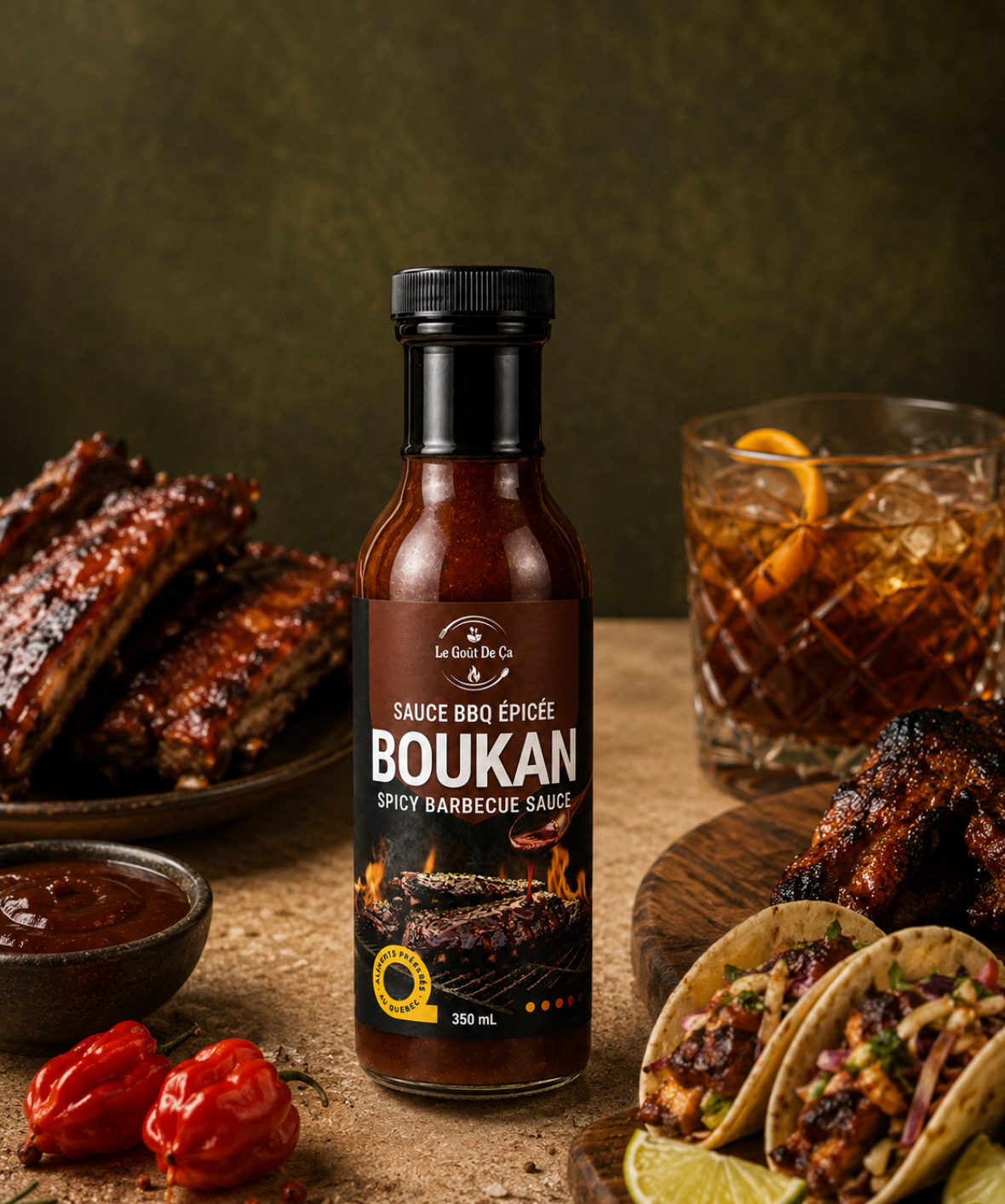 BOUKAN - Sauce BBQ Epicée