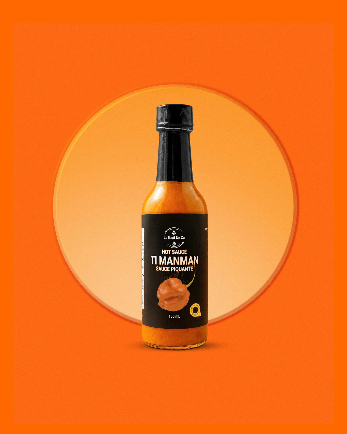 Sauce piquante haïtienne Ti Manman de Le Goût de Ça, 150 mL